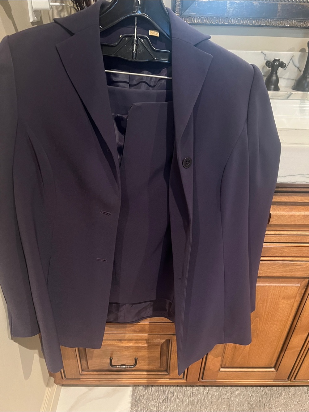 Caslon Men's Dark Navy Single-Button Suit Jacket